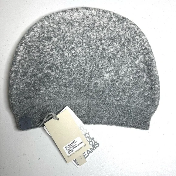 Barefoot Dreams CozyChic Lite Confetti Beanie Smokey Green/Fog Gray OS - Picture 2 of 3